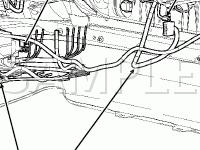 Luggage Compartment Diagram for 2008 Ford Crown Victoria LX 4.6 V8 FLEX