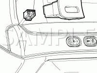 Headlamp Switch Assembly Diagram for 2008 Mercury Grand Marquis LS 4.6 V8 GAS