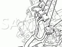 Shifter Assembly Diagram for 2008 Ford Escape Hybrid 2.3 L4 ELECTRIC/GAS
