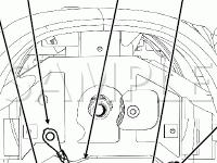 Steering Wheel Diagram for 2008 Ford Escape Hybrid 2.3 L4 ELECTRIC/GAS