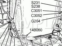 Body Components Diagram for 2008 Ford E-150 XL 4.6 V8 GAS