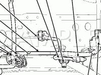 Engine Compartment Diagram for 2008 Ford E-450 Super Duty  5.4 V8 GAS