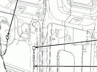 Door Components Diagram for 2008 Ford E-250  5.4 V8 GAS