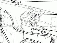 Liftgate Components Diagram for 2008 Mercury Mountaineer Premier 4.6 V8 GAS