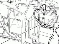 Rear Body Components Diagram for 2008 Ford Focus SES 2.0 L4 GAS