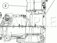 HVAC Components Diagram for 2008 Ford F-150 Lariat 5.4 V8 GAS