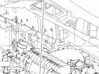 Engine Compartment Diagram for 2008 Lincoln Mark LT  5.4 V8 GAS