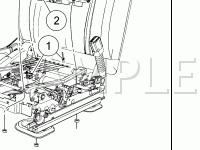 Seat Diagram for 2008 Ford F-250 Super Duty FX4 5.4 V8 GAS