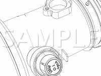 Engine Compartment Diagram for 2008 Ford F-450 Super Duty XL 6.4 V8 DIESEL
