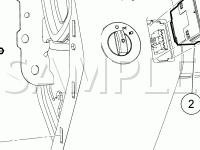 Instrument Panel Diagram for 2008 Ford F-350 Super Duty King Ranch 6.4 V8 DIESEL