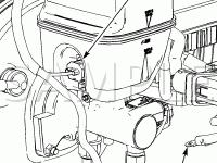 Engine Compartment Diagram for 2008 Ford F-250 Super Duty King Ranch 6.8 V10 GAS