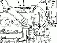 Engine Compartment Diagram for 2008 Mercury Milan Premier 2.3 L4 GAS