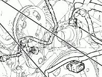 Engine Compartment Diagram for 2008 Ford Fusion SEL 2.3 L4 GAS