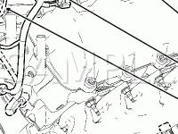 Engine Compartment Diagram for 2008 Ford Mustang GT 4.6 V8 GAS