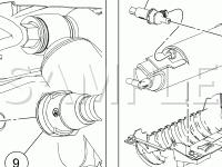 Underbody Components Diagram for 2008 Ford Ranger XL 2.3 L4 GAS