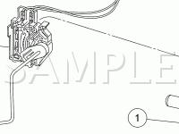Fuel Components Diagram for 2008 Ford Taurus X Eddie Bauer 3.5 V6 GAS