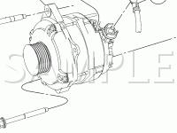 Engine Compartment Diagram for 2008 Ford Taurus Limited 3.5 V6 GAS
