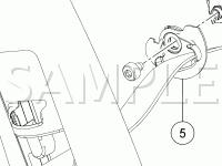 Safety Components Diagram for 2008 Ford Taurus SEL 3.5 V6 GAS