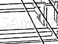 I/P Components Electronic Cluster Diagram for 1990 Ford Aerostar  4.0 V6 GAS