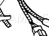 Front Of Engine  Diagram for 1990 Ford Aerostar  4.0 V6 GAS