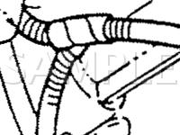 LH Front Of Dash  Diagram for 1989 Lincoln Continental Signature 3.8 V6 GAS