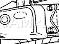 Behind Center Of I/P  Diagram for 1989 Lincoln Mark VII LSC 5.0 V8 GAS