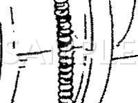 Front LH Side Of Engine  Diagram for 1989 Lincoln Mark VII Bill Blass 5.0 V8 GAS