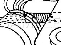 LH Side Of Engine Compartment  Diagram for 1989 Lincoln Town CAR Cartier 5.0 V8 GAS