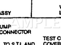 LH Fender Apron  Diagram for 1990 Lincoln Town CAR Cartier 5.0 V8 GAS