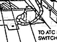 I/P Component Locations  Diagram for 1990 Lincoln Town CAR  5.0 V8 GAS