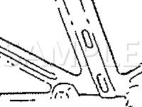 Underside Of Hood Diagram for 1989 Mercury Colony Park  5.0 V8 GAS