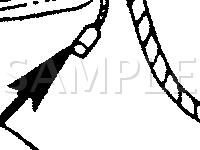 LH Side Of Engine Compartment Diagram for 1989 Ford Country Squire LX 5.0 V8 GAS