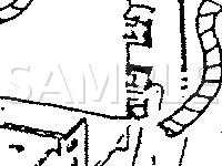 Behind Center Of I/P Diagram for 1989 Mercury Grand Marquis  5.8 V8 GAS