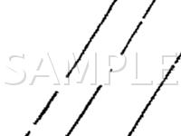 Top Of RH ``A'' Column Diagram for 1990 Ford Country Squire  5.0 V8 GAS