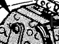 Below Rear Package Tray  Diagram for 1990 Mercury Grand Marquis  5.0 V8 GAS