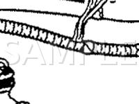 RH Rear Of Engine Compartment Diagram for 1989 Mercury Colony Park  5.0 V8 GAS