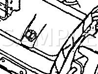 RH Side Of Engine  Diagram for 1989 Ford E-350 Econoline Super 7.5 V8 GAS