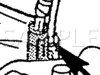 Speed Sensor Connector Diagram for 1990 Ford Escort Pony 1.9 L4 GAS
