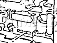 Circuit Breakers & Flasher Diagram for 1990 Ford Escort Pony 1.9 L4 GAS