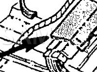 Behind I/P Diagram for 1989 Ford Escort Pony 1.9 L4 GAS