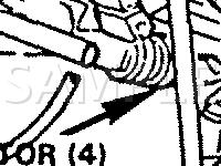 LH Side Of Engine  Diagram for 1989 Merkur XR4TI  2.3 L4 GAS