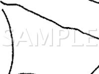 Convertible Top Components Diagram for 1990 Ford Mustang LX 5.0 V8 GAS