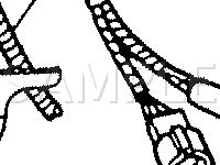 Front Of Engine  Diagram for 1990 Ford Ranger  4.0 V6 GAS