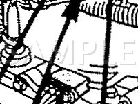 Engine Components  Diagram for 1989 Mercury Sable  3.0 V6 GAS