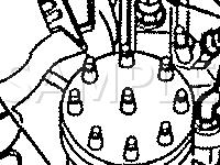 Engine Compartment Components Diagram for 1992 Ford F-150 Pickup Super CAB 5.8 V8 GAS
