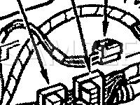 I/P Components Diagram for 1992 Mercury Capri  1.6 L4 GAS