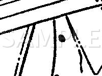 RH Side Of Luggage Compartment Diagram for 1991 Mercury Colony Park  5.0 V8 GAS