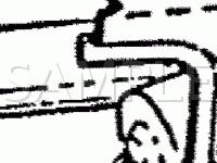 Inside Of Rear LH Door Diagram for 1991 Ford Country Squire LX 5.0 V8 GAS