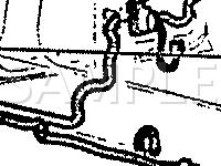 Body Component Locations Diagram for 1992 Ford E-150 Econoline Club Wagon 4.9 L6 GAS