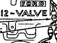 Engine Compartment Component Locations Diagram for 1991 Ford Probe GT 2.2 L4 GAS